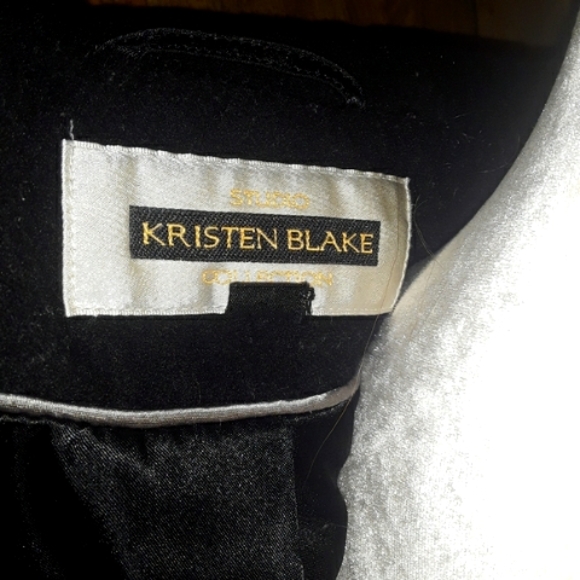 Womans Size 10 Elegant Black Coat 》 - Picture 4 of 6